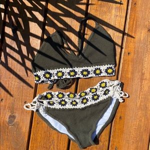 Crochet bikini Free People